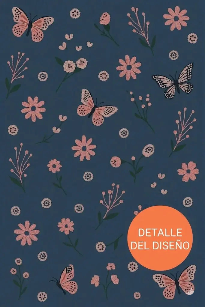 Compression Socks Floral Navy