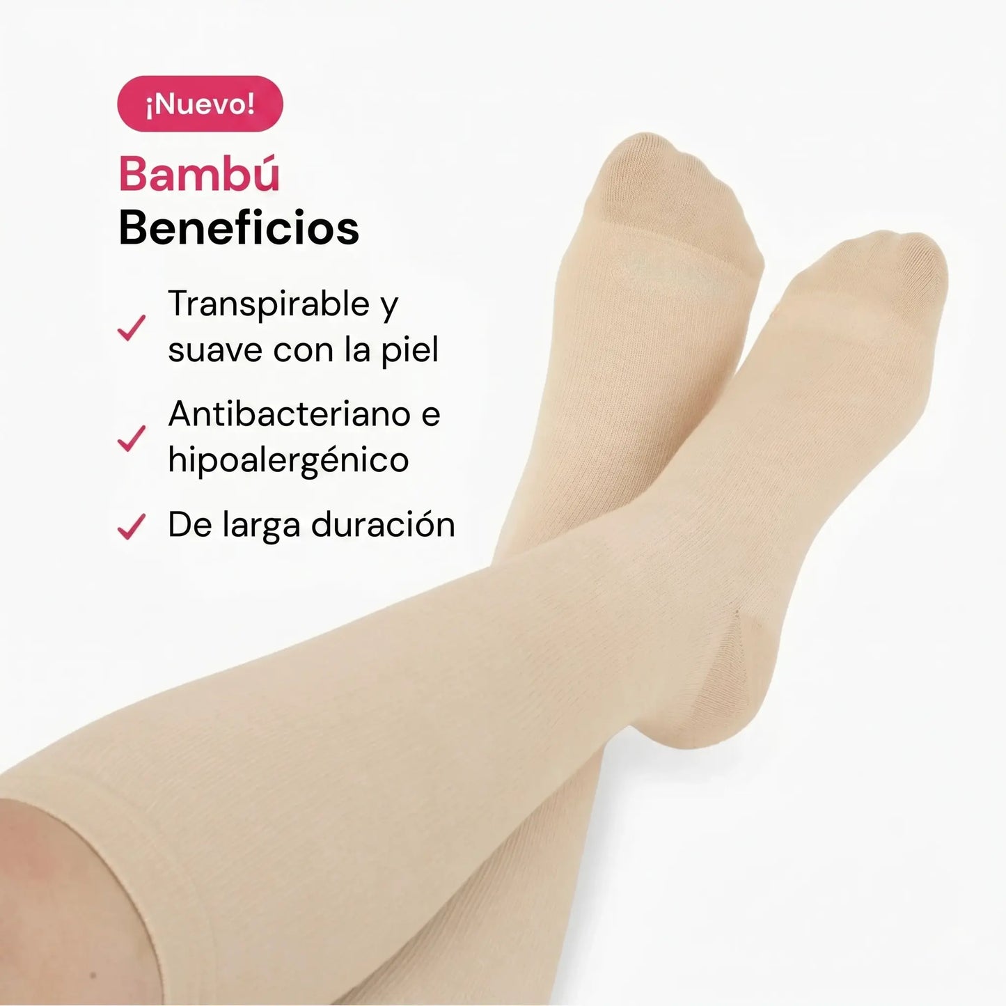 KIMA™ Medias de Compresión de Bambú
