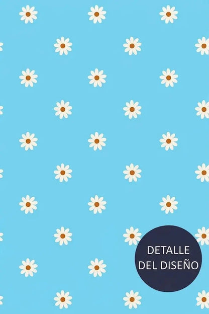 Compression Socks Daisy Flowers Blue